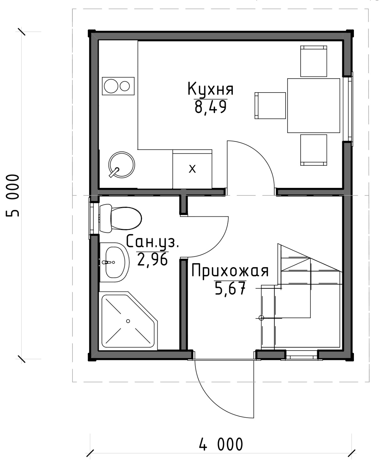 ДОМ СЕМЕЙНЫЙ 5Х4 ДОМ СЕМЕЙНЫЙ 5Х4