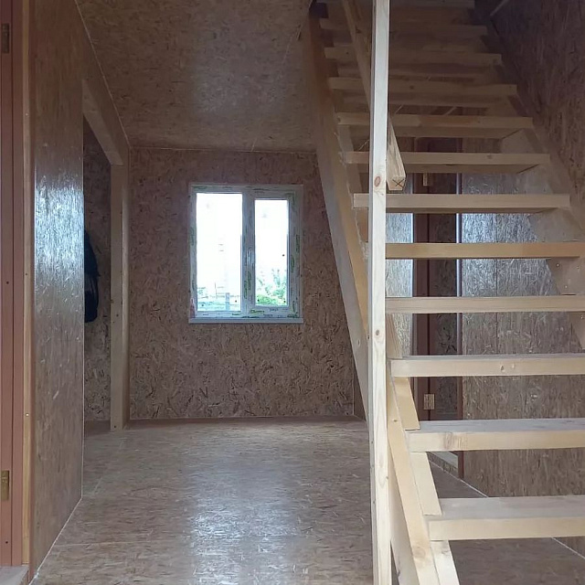 Каркасный дом 6х8 Волгоград