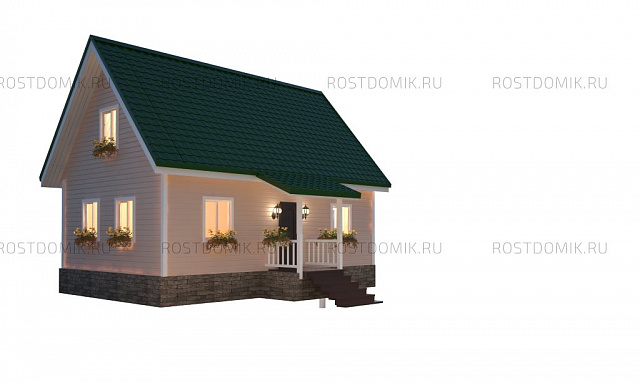ДОМ СЕМЕЙНЫЙ 6Х8