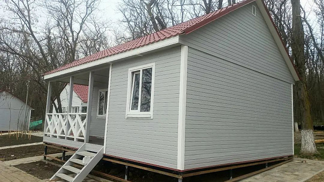 Каркасный дом 6х8 (Новотроицкое)