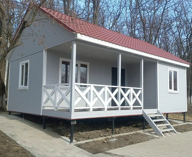 Каркасный дом 6х8 (Новотроицкое)