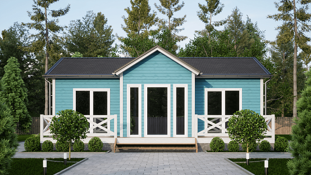 ДОМ 8х9 "САПФИР"