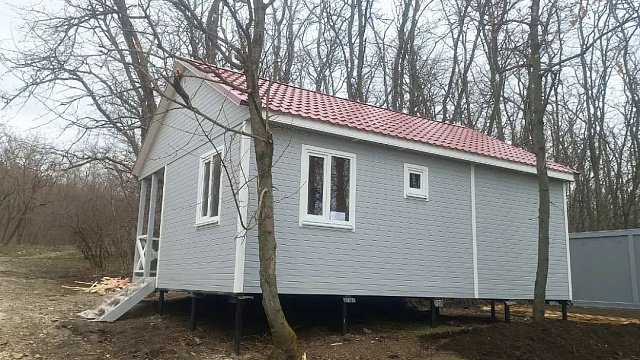 Каркасный дом 6х8 (Новотроицкое)