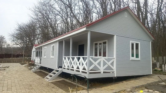 Каркасный дом 6х8 (Новотроицкое)